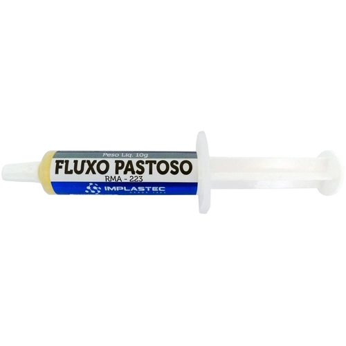 Fluxo de Solda Pastoso Seringa 10g