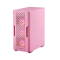 Gabinete Gamer XPG Starker Air, Vidro Temperado, Rosa, 2x Fans, RGB