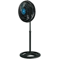 Ventilador Osc de Coluna Turbo 50cm 6 Pás - 127v - Preto/azul