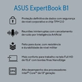 Notebook ASUS ExpertBook B1, Intel Core i3 13a geração, 8GB, 512GB SSD, 15,6