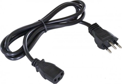 Cabo de Força Vinik Tripolar para Fonte 3x0,50mm 250v 10A 1,2 Metros - 25408