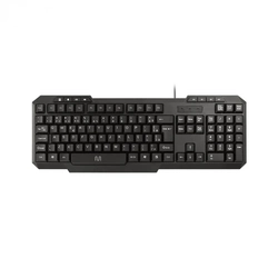 Teclado Com Fio  Conexao Usb Preto - TC206