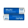 Pilhas Recarregáveis, AA, 2500Mah, Com, 2 Unidades, - CB053