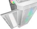 Gabinete Gamer Cougar Air Face RGB, Mid Tower,  Lateral de Vidro Temperado, 3 fans, Branco - 385ZD10.0005