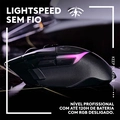 Mouse Gamer Logitech G502 X Plus, LIGHTSPEED, Sensor HERO 25K, RGB, 13 Botoes, Preto, Sem Fio - 910-006161