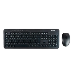 Combo Teclado + Mouse Sem Fio Multilaser Tc250 Recarregável