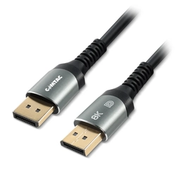 Cabo DisplayPort 8K,Versão 1.4, com Condutor de Cobre e Conector de Metal - 2 metros - 22129471