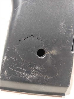 Moldura coluna direção chave seta Fiat uno 1.0 2013 (ID:1431)