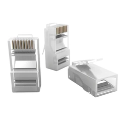 Conector Rj45 Sohoplus Cat.5e Macho Para Cabo Sólido e Flexível