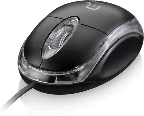 Mouse Óptico C/ Fio Ambidestro Usb - Multilaser (U)