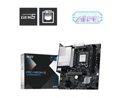 Placa Mae Msi Intel (lga1851)  Ddr5 Micro Atx - Pro H810m-b