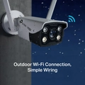 Câmera Ip Bullet Tp Link Wi-fi 4Mp Colorida - Vigi C340-w