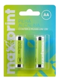 Pilha AA Maxprint c/2 unidades. Alcalina