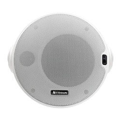 Kit Caixa Acústica Frahm Cr Bt 4 Polegadas 80w Branca