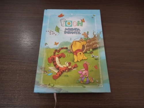 Agenda Invantil Pooh, 208 Folhas, 135mm x 192mm - Tilibra