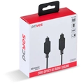 Cabo Óptico Digital Pcyes Toslink Macho 2 Metros - POD-2