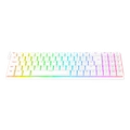 Teclado Mecanico Redragon Ashe Lunar White RGB Switch Azul - K626-KB-W PT-BLUE