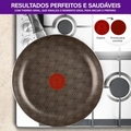Frigideira Rochedo Facilita Vermelho 24cm - Cxm / 6