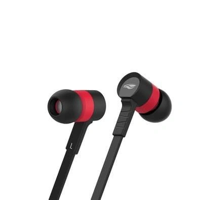 Fone de Ouvido C3 Tech Spirit Intra Auricular Preto/Vermelho - EP-05BRD