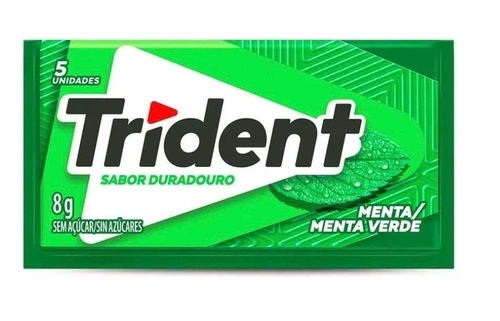 Trident Menta Sem Açúcar 8g