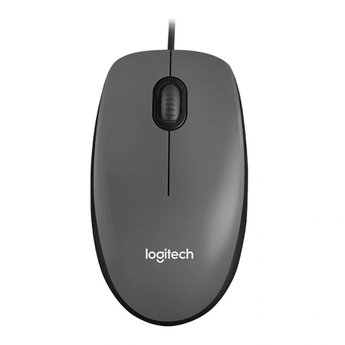 Mouse Logitech M90 Cinza Usb Com Fio - 910-004053