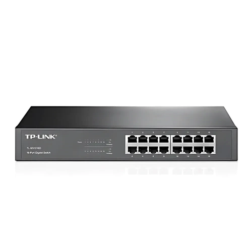 Switch 16 Portas Gigabit Tp-link Tl-sg1016d Não Gerenciáveis