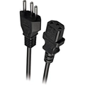 Cabo de Força Force Line 1,5m Preto NBR 14136 para Computador e Monitor