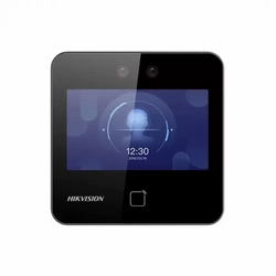 Controle de Acesso Facial Hikvision Com Video Porteiro 1.500 Faces Wifi Em 125khz - DS-K1T343EWX