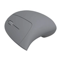 Mouse Sem Fio Recarregavel 2.4 Ghz Vertical Ergonomico Ortopedico Power Fit 1600 Dpi Cinza Usb - Pm300