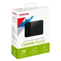 HD Externo 4TB Toshiba Canvio Ready USB 3.0 Preto - HDTB540XK3CA