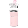 Copo Térmico PHILIPS Com Tampa 350ML Rosa - AWP2654PK