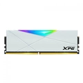 Memória XPG Spectrix D50 RGB, 8GB, 3200MHz, DDR4, CL16, Branca, AX4U32008G16A-SW50