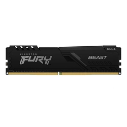 Memória DDR4 4GB 2666Mhz Kingston Fury Beast - KF426C16BB/4
