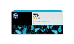 Cartucho De Tinta Hp 771a Amarelo Pluk 775 Ml B6y18a