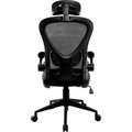 Cadeira De Escritório Ergonômica Fortrek Ergo Base Ajustável Preta