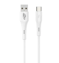 Cabo USB Para USB-C Tipo-C C3tech 1M Branco - CB-C300WH