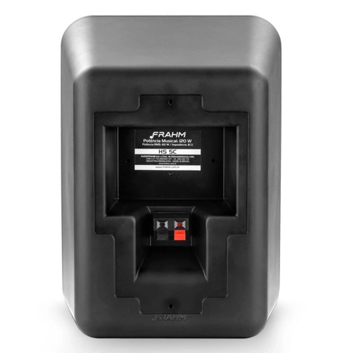 Caixa 5hsc Preta 5 120wrms Par T.chanf