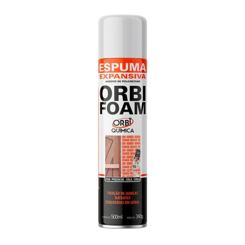 Quimica Foam Orbi Espuma Expansiva 500ml 340g