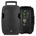 Caixa Amplificada Underground Usb/sd/bt Com Bateria Interna e Microfone Sem Fio 15 160w Rms
