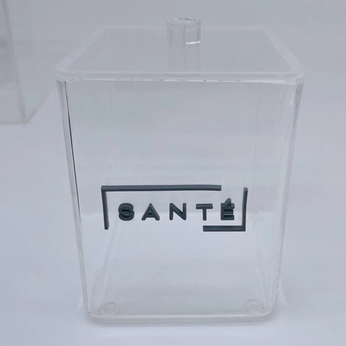 Porta Objetos P com tampa - Logo alto relevo inicial ou desenho