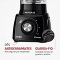 LIQUIDIFICADOR MONDIAL L99 3 VELOCIDADE TURBO 220W