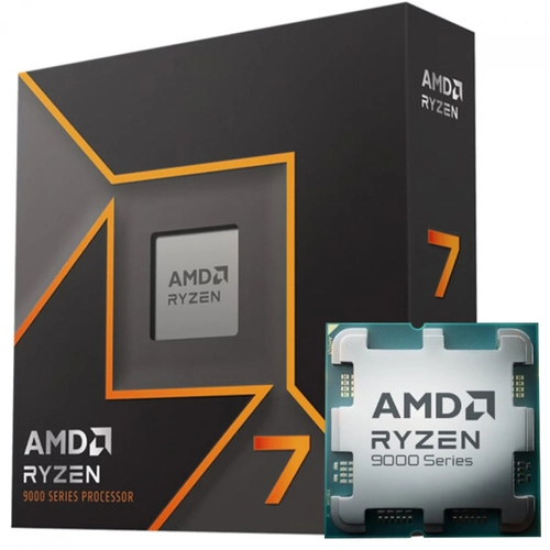 Processador AMD Ryzen 7 9700X 3.8GHz (5.5GHz Turbo)  - 100-100001503WOZ