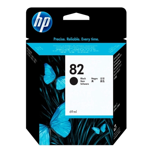 Cartucho De Tinta Hp 82 Preto Pluk 69ml Ch565ab