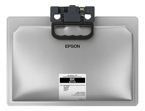 Bolsa de Tinta Epson WorkForce Pro WF-M5399 WF-M5899 T12C12A Preto 670ml