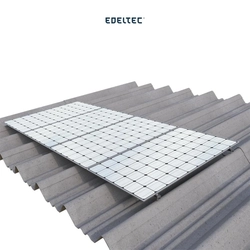 Estrutura P/ 4 Mod. Edeltec Solar Kalhetao (s/ Perfil)