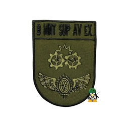 Distintivo de Organização Militar Bordado de Baixa Visibilidade - DOM (B Mnt Sup Ex)