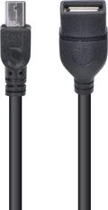 Adaptador Usb Fêmea para Micro Usb Com Função Otg Ufmu-otg