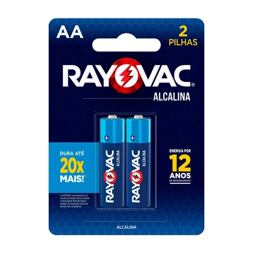 Pilha Alcalina Aa Com 2 20853
