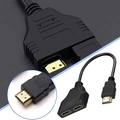 Cabo Divisor Hdmi Y 1 Entrada X 2 Saídas Switch 1X2 Easytop