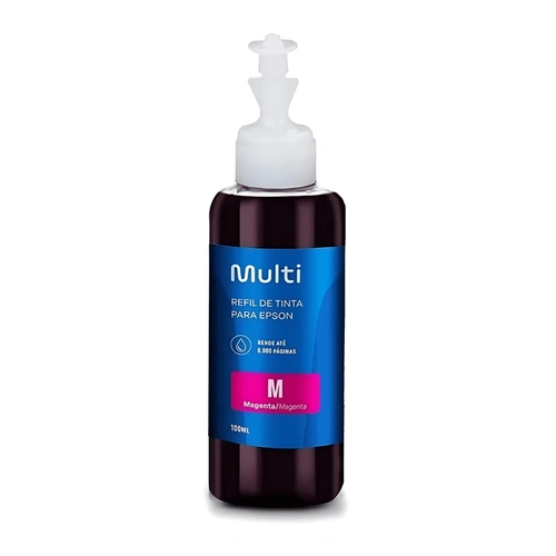 Refil De Tinta Magenta Multilaser Epson T664 100ml
